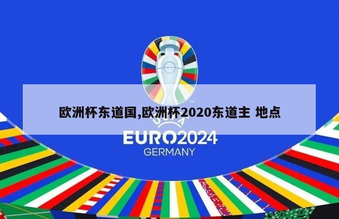 欧洲杯东道国,欧洲杯2020东道主 地点